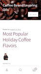 Mobile Screenshot of coffeebeanflavor.com